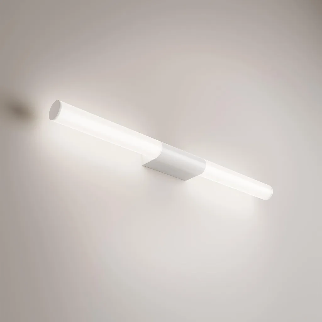 Luminaire LED blanc mat 23W Sticks CRI 90 avec diffuseur orientable