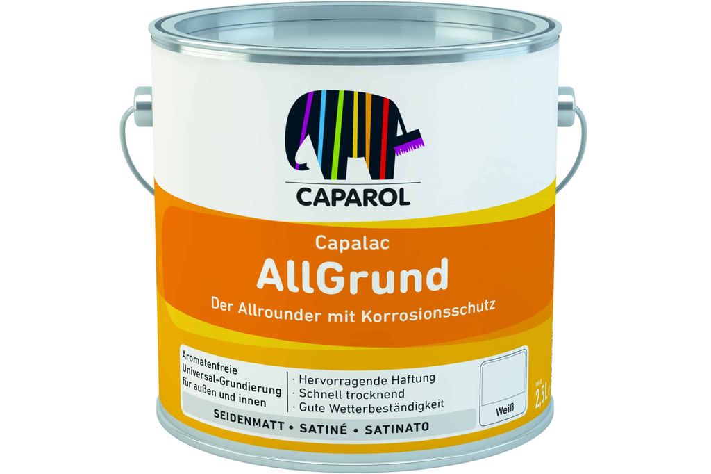 Caparol Capalac AllGrund, weiss, 2,5l Produktbild 