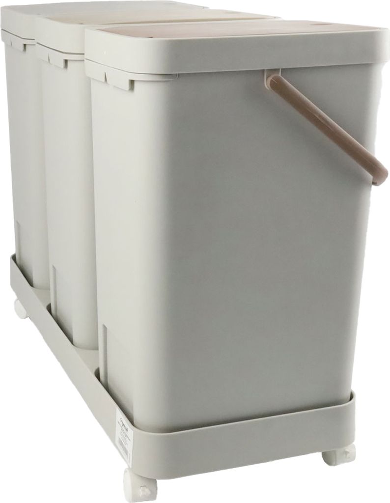 Odpadkový kôš 60 l 3 priehradky (3 x 20 l) Systém separácie Obrázok produktu 2