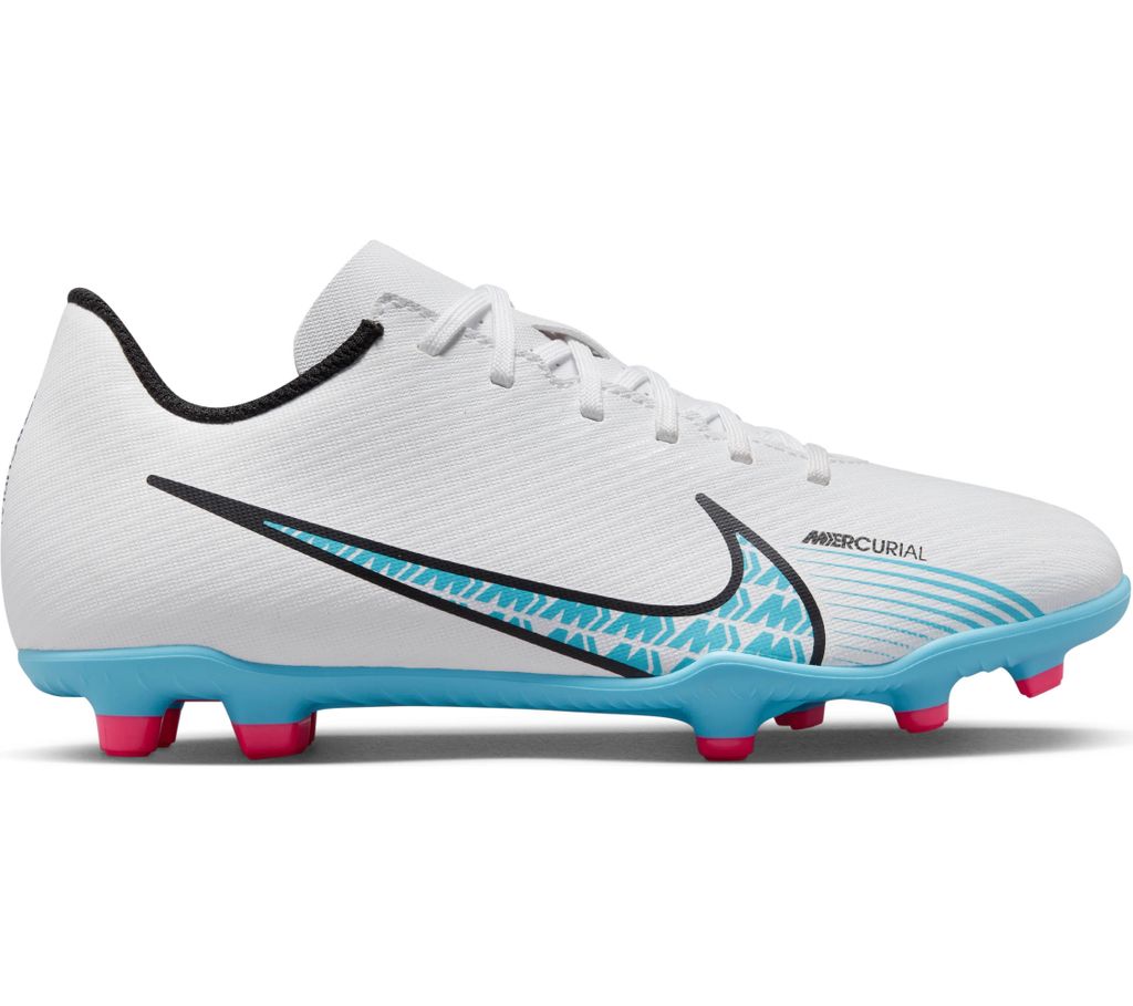 Nike Jr Vapor 15 Club Fg/Mg White/Baltic Blue-Pink Bla 33.5