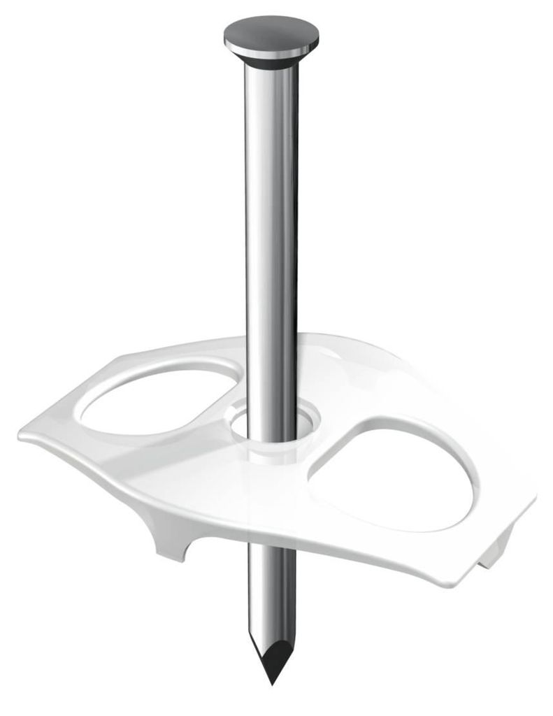 OBO Nagel-Fix 3,5x50mm PP transparent, 100 Stück
