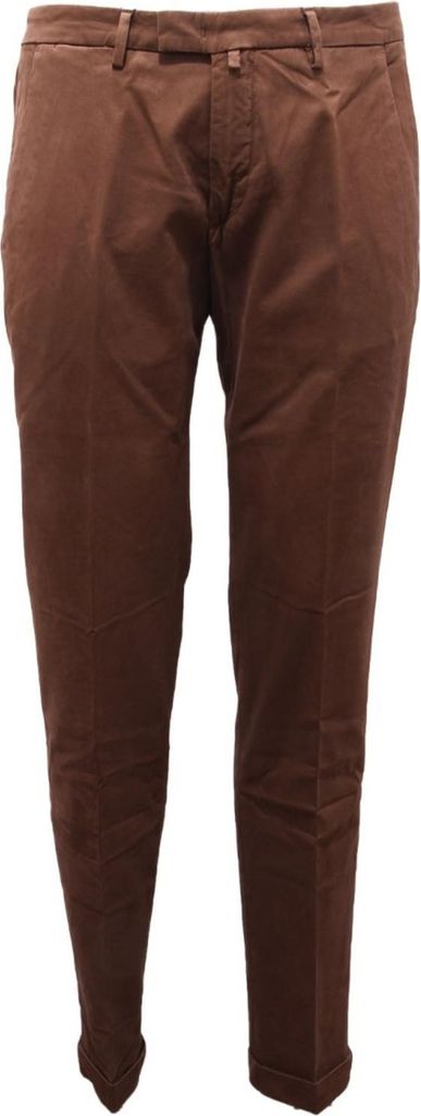 5287AL pantalone uomo BRIGLIA SLIM man trouser brown