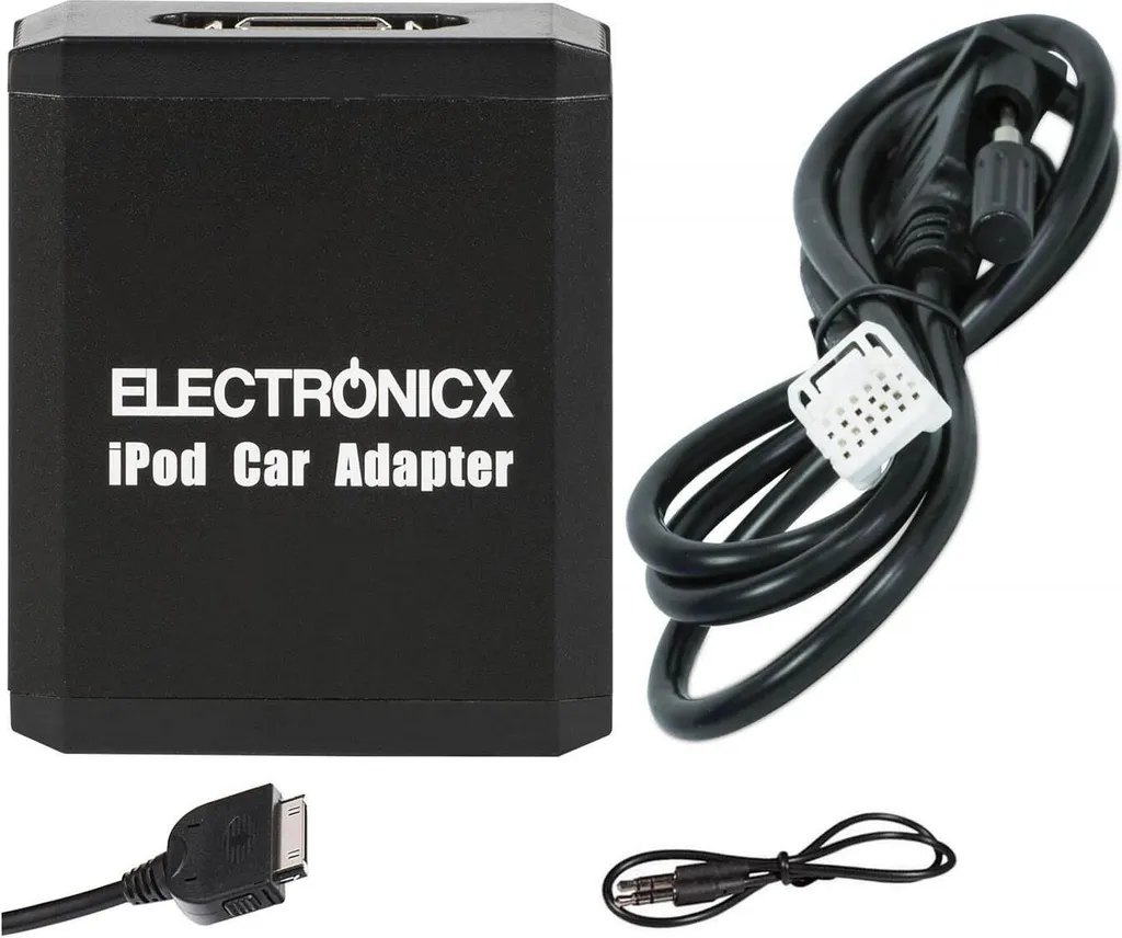 Interface Audio Auxiliaire Toyota 12 Broches Câble Jack iPhone et iPod