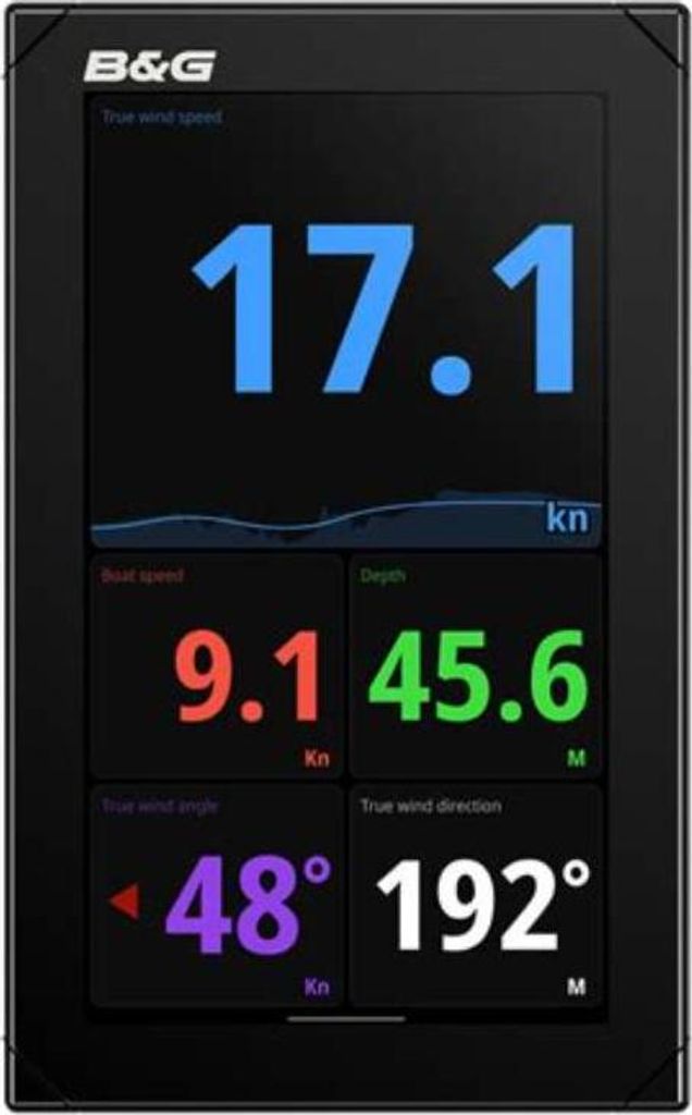 B&G Nemesis 9 - 9" wasserdisplay für die Navigation mit Touchscreen IP67