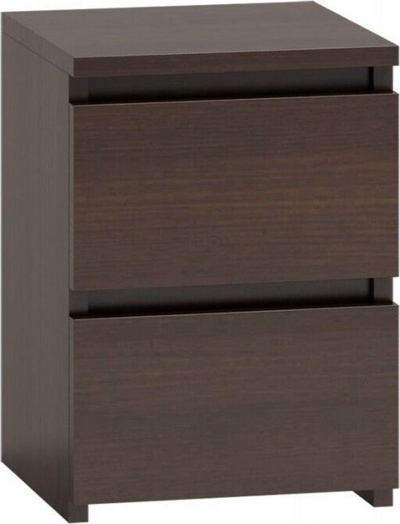 Kommode mit 2 Schubladen Nachttisch Sideboard Anrichte holz Produktbild 