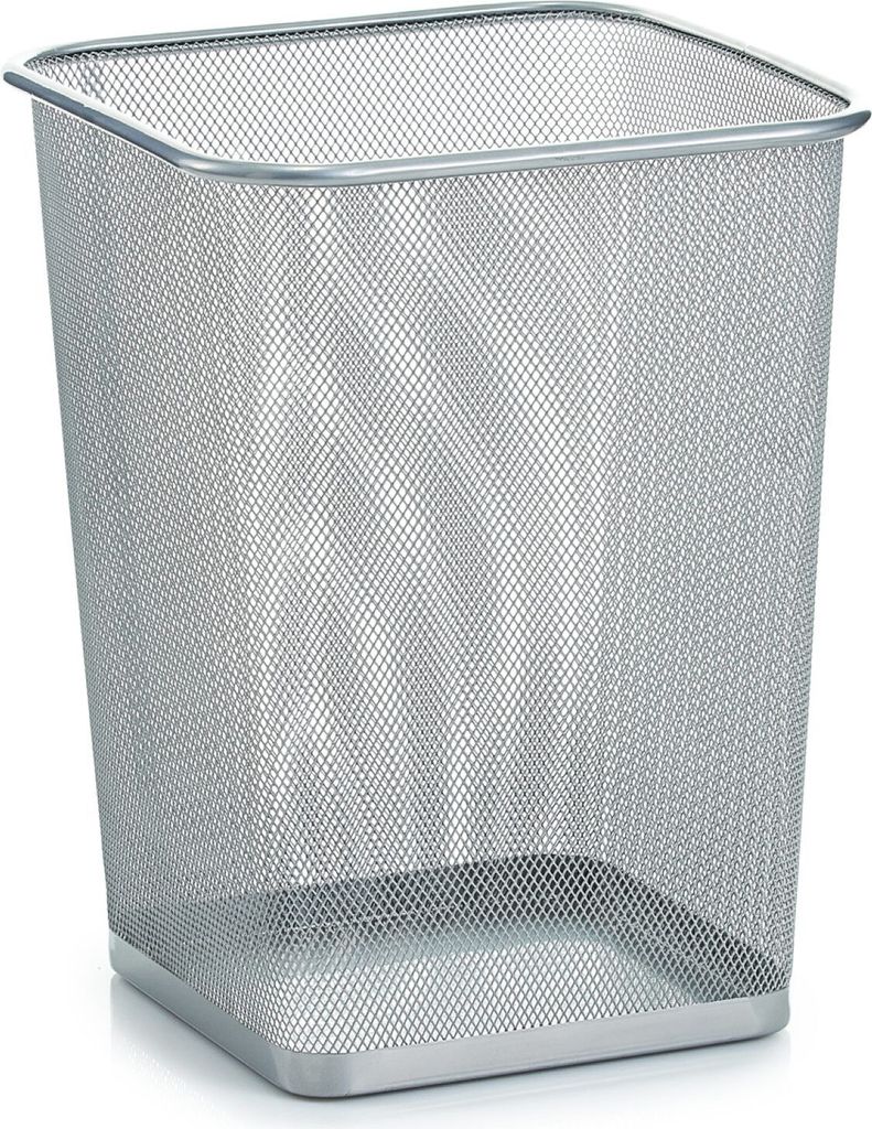 Blomus Estra Cestino Portaoggetti In Acciaio Inox - Argento, Diametro 37 Cm, Design Elegante Per Cucina O Sala Da Pranzo, Contenitore Multiuso