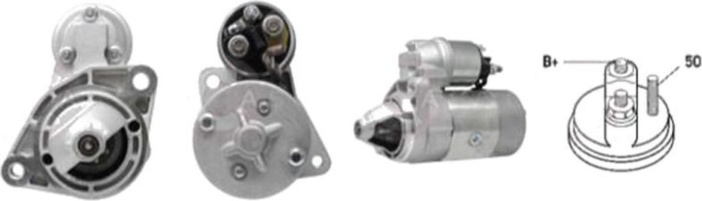 CASCO CST45100AS Starter Anlasser 0,90kW für NISSAN PRIMERA (P11) 12V