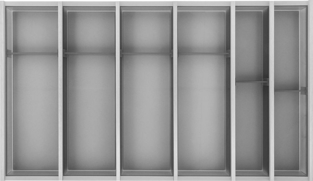 Ninka Cuisio Besteckeinsatz - Besteckkasten für Tandembox 473x820x55mm graphit