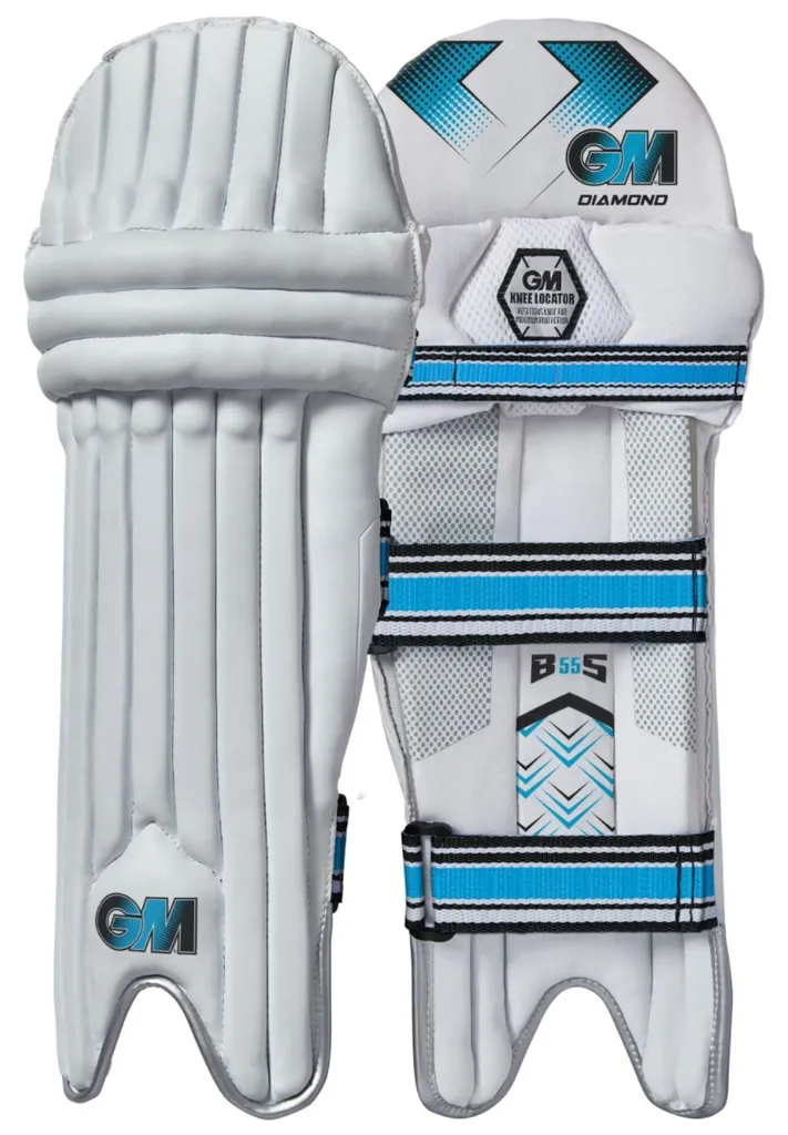 Gunn & Moore Diamond Batting Pads RH - Jambières Cricket Junior G&M