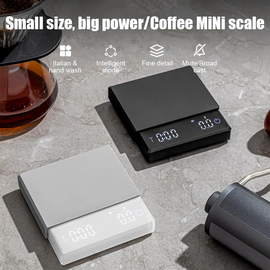 Balance pour café filtre et expresso portable pour la maison
