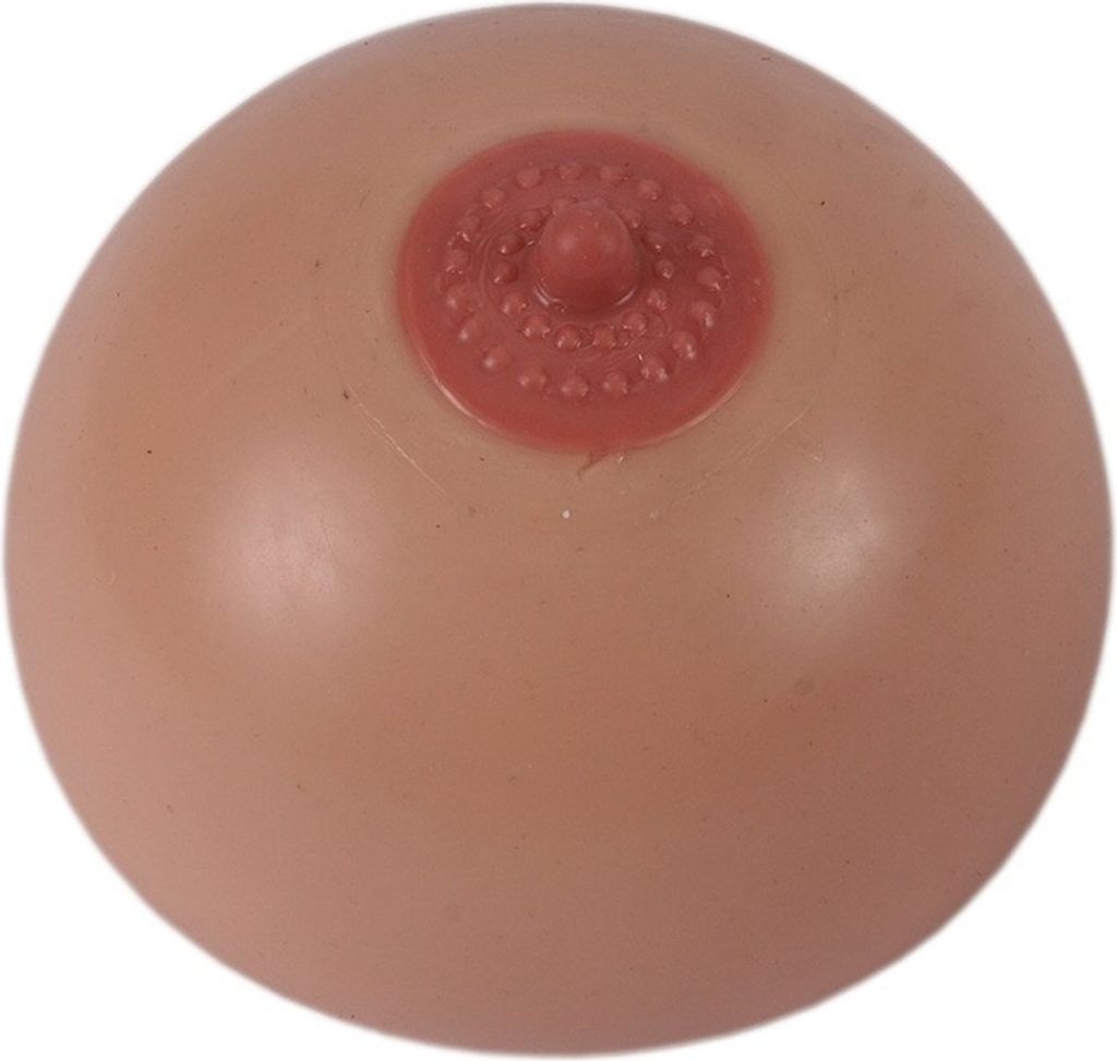 XXL Anti Stressball in Busenform mit Nippel Entspannung Produktbild 