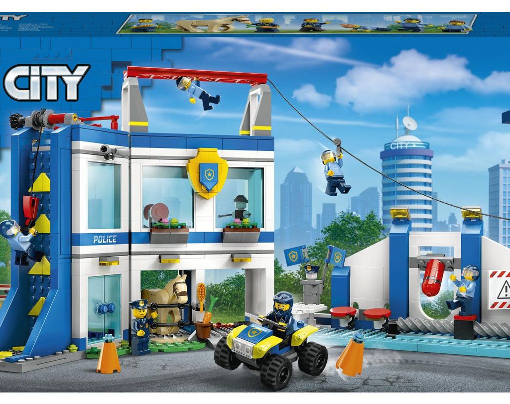 LEGO City Académie de Formation de la Police 60372 - Set de Image du produit 