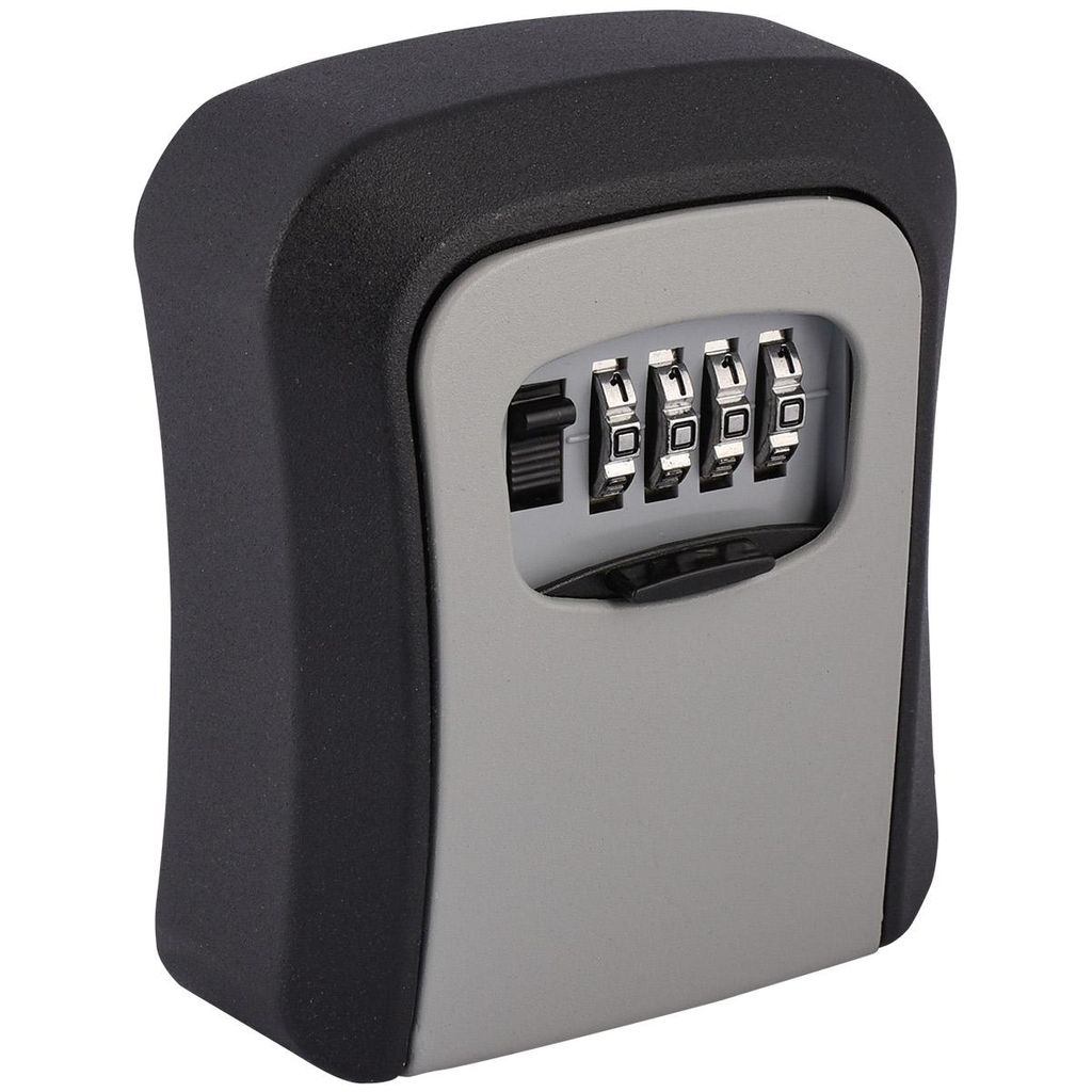 SEVICO KeyBox Schlüsselbox Schlüsseltresor Schlüsselsafe Für außen und innen F190-SZ