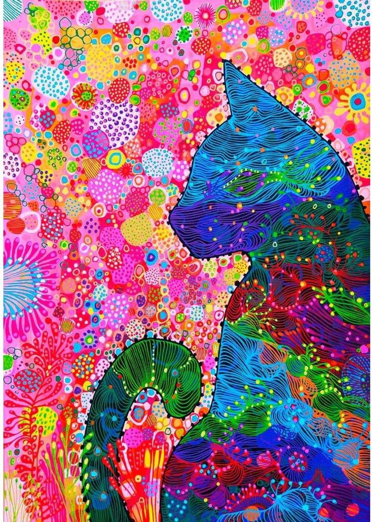 VIEL SPASS MIT Puzzle Stray Cat 2000 dlks