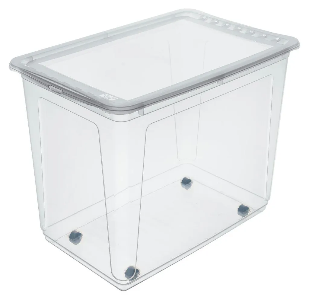 Boîte de Rangement Mobile 63L Keeeper - Fini le Désordre avec ce Bac