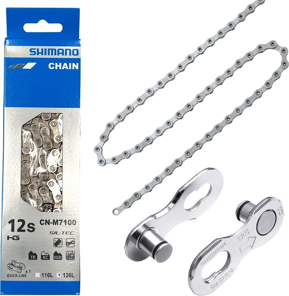 Shimano Fahrrad Kette SLX CN-M7100 126 Glieder 12-fach Produktbild 