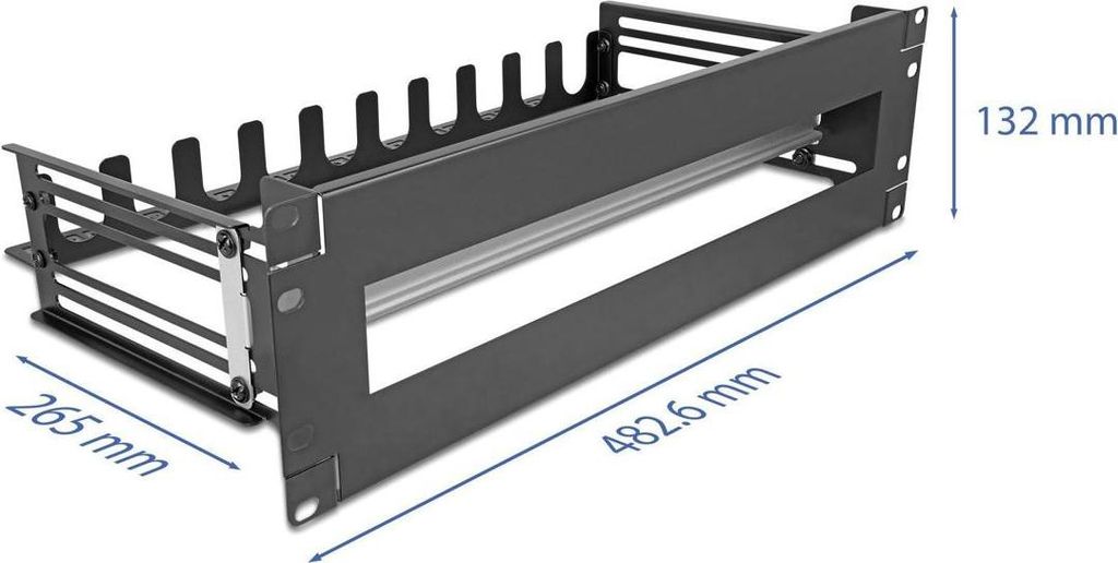 Delock 19? Schutzschalterleiste mit Abdeckung