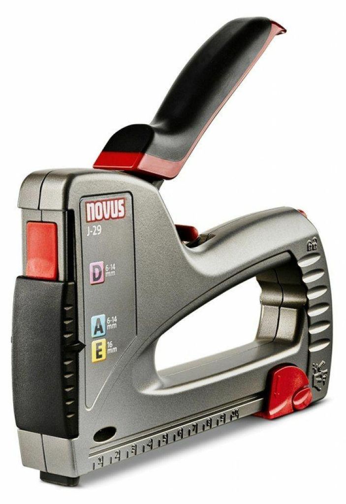 WOLFCRAFT Metall-Tacker J-29 / NOVUS mit verstellbarer Schlagkraft
