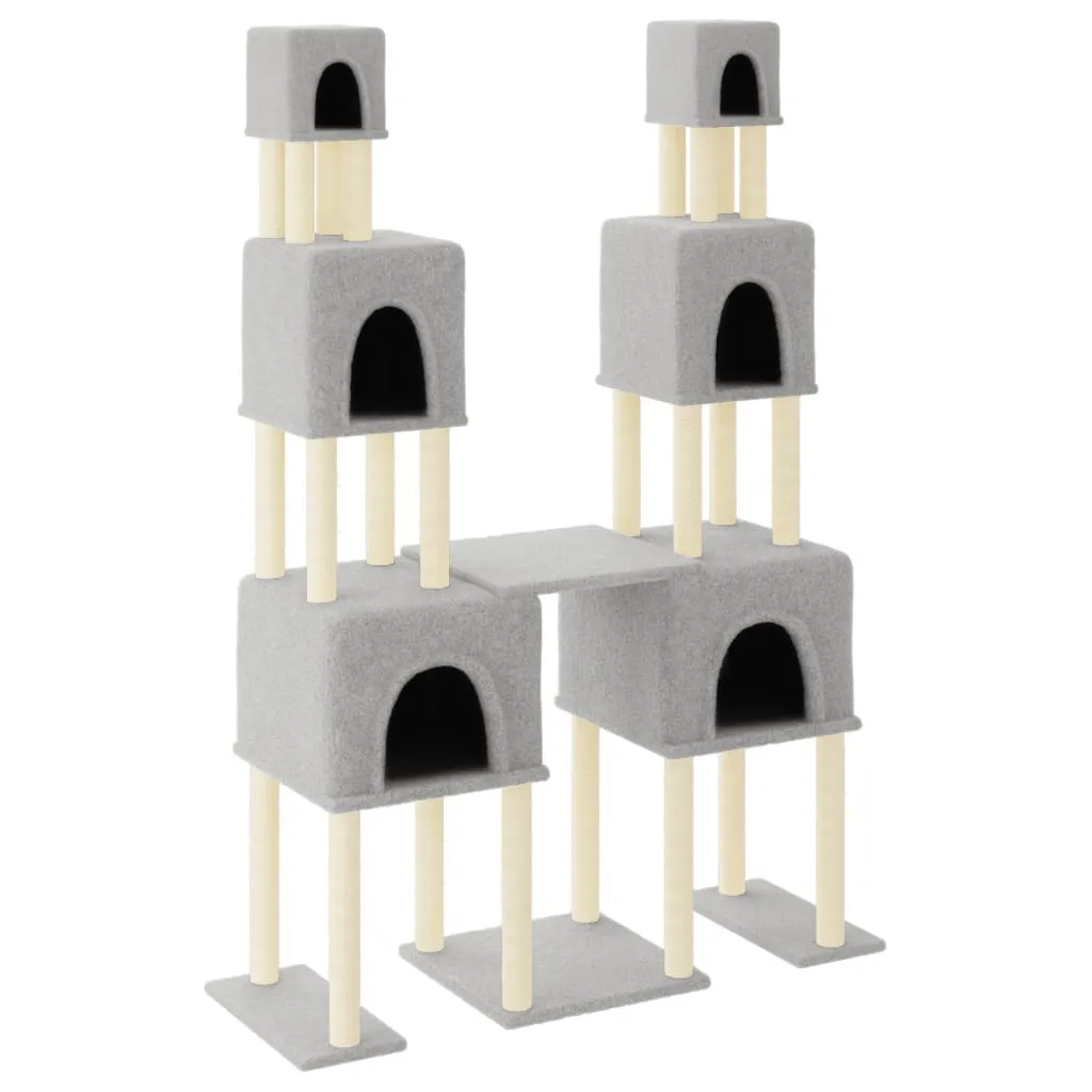 Occasione Tiragraffi 199 cm Grigio Chiaro - Sisal di Alta Qualità