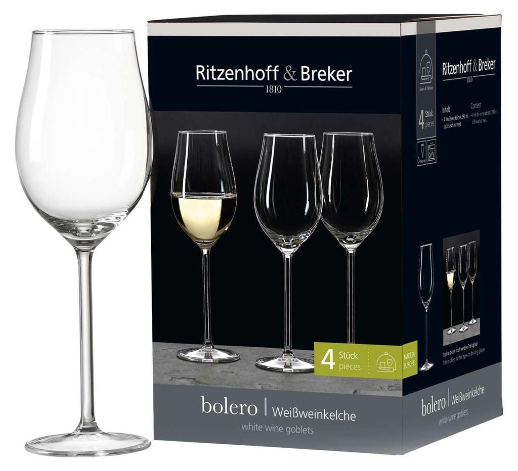 Weisswein 390ml 4er Set Bolero Produktbild 