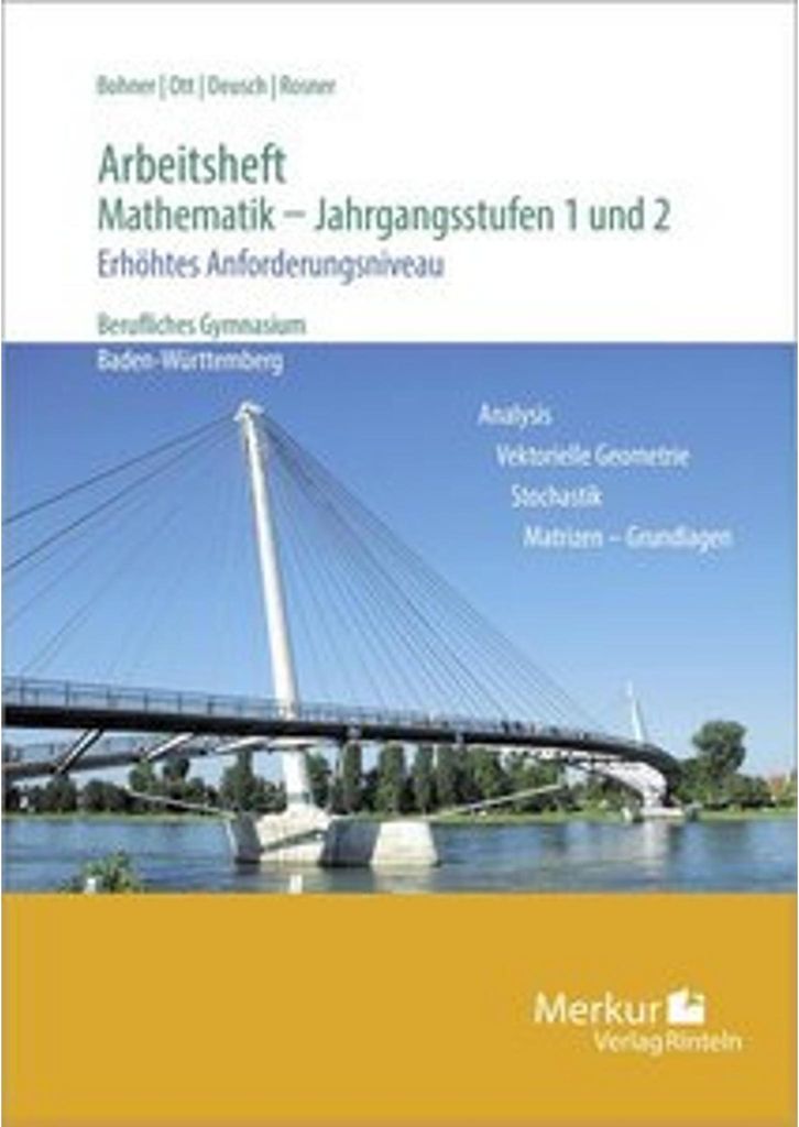 Arbeitsheft - Mathematik - Jahrgangsstufen 1 und 2. Erhöhtes Anforderungsniveau