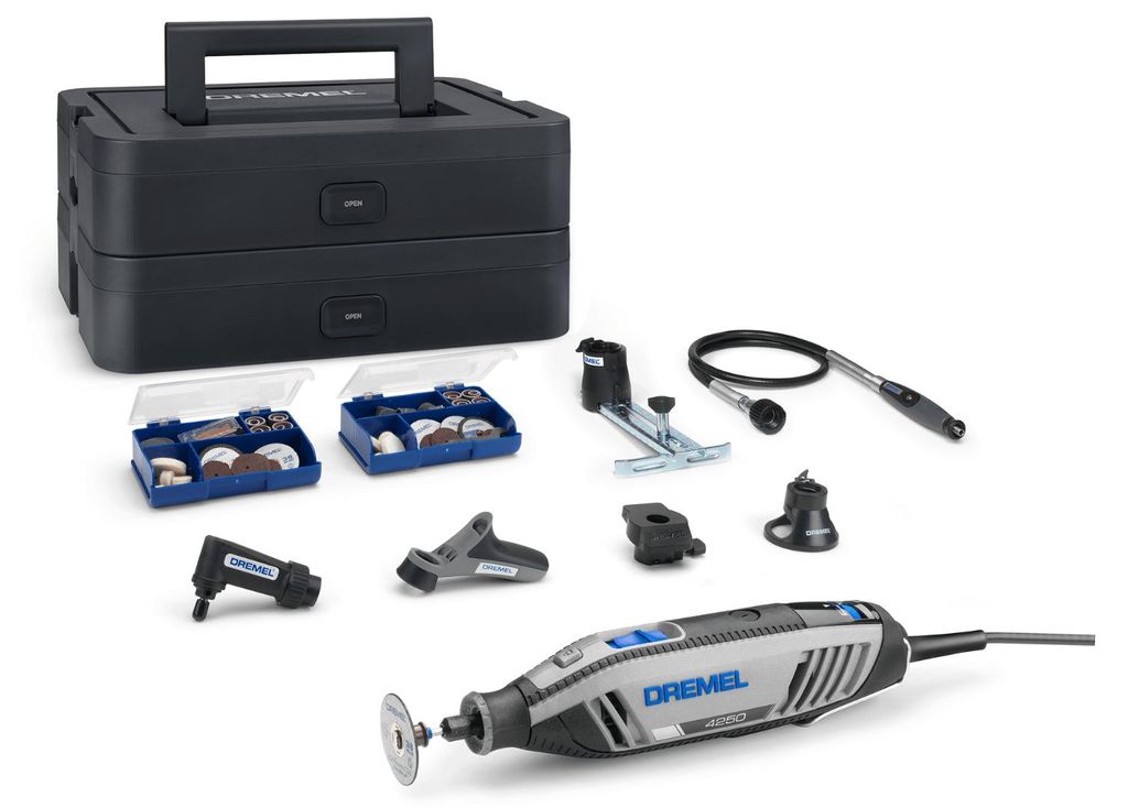 Outil multi-usage (175W), 6 adaptations - DREMEL - avec 128 Image du produit 