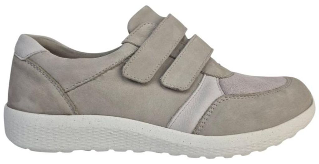 Waldläufer M-Ira stein cement Klettschuh Grau Produktbild 