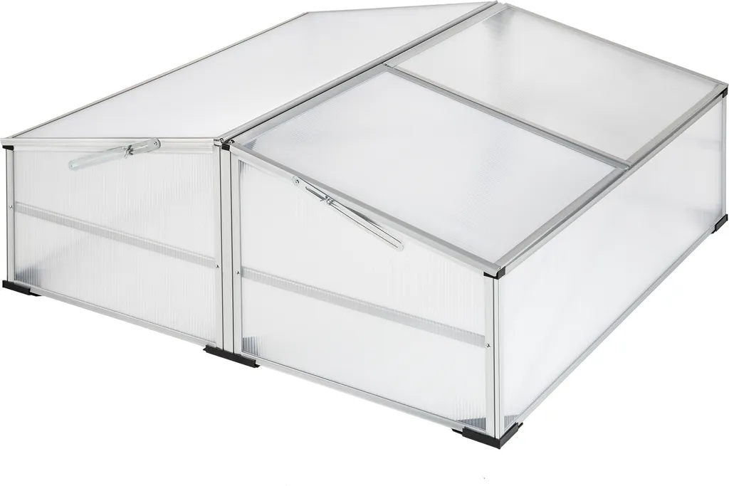 Mini serre de balcon pour semis de légumes et fleurs 102 x 102 cm