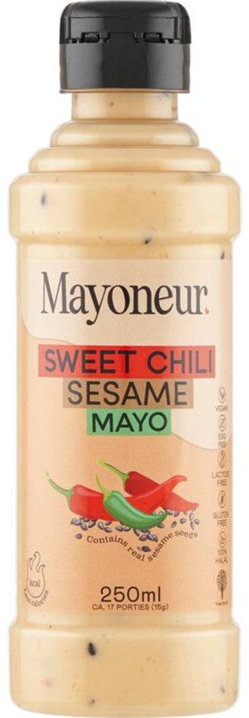 Mayoneur Sweet Chili Sesame Mayo 250g – Cremige, Produktbild 