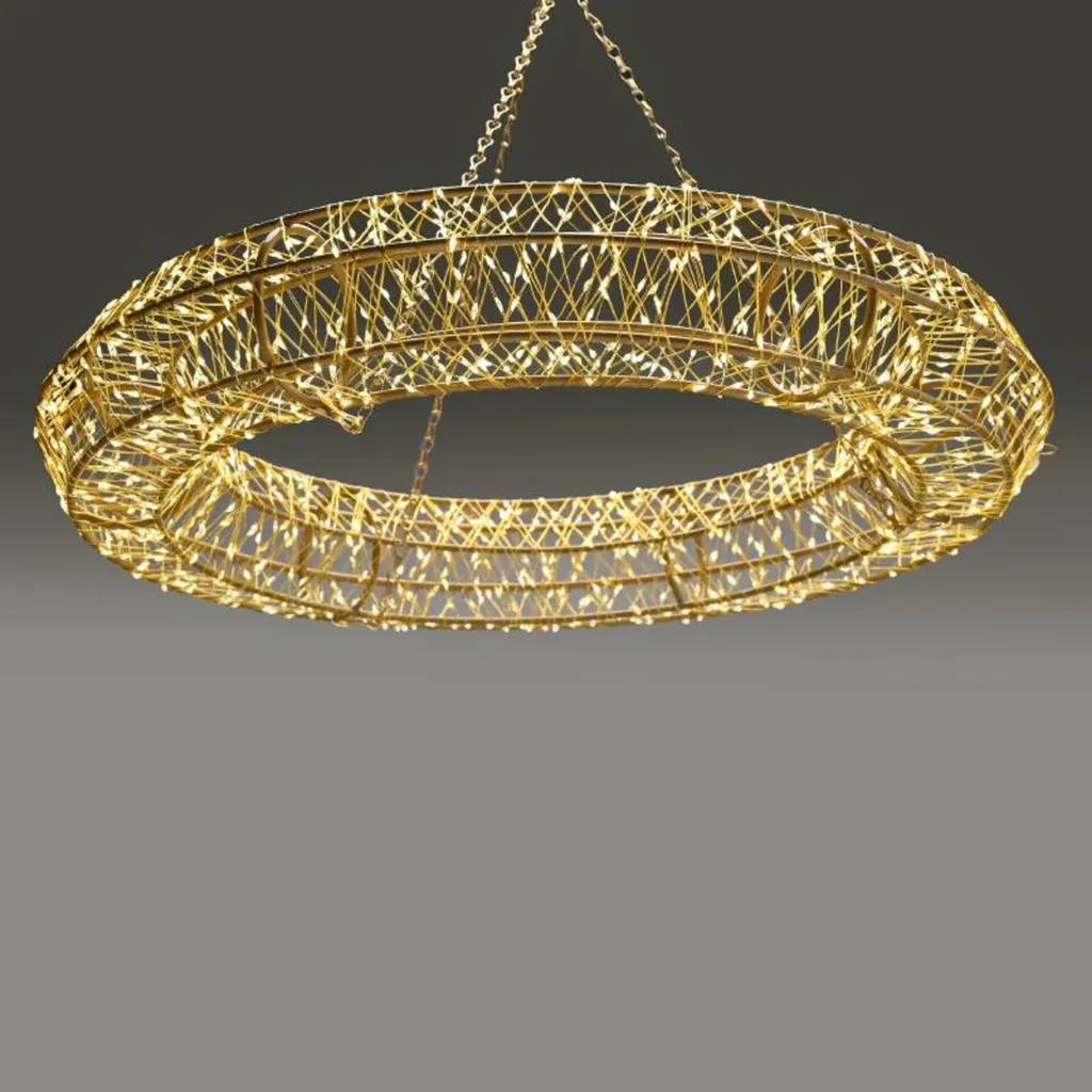 Guirlande lumineuse de Noël 3D ultra lumineuse 7680 LED étanche IP44