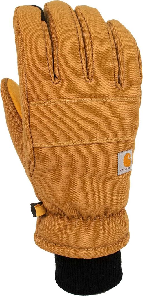 Carhartt Herren Handschuhe Touch-Sensitive Knit Cuff Glove | GL0781M, Farbe:carhartt brown, Größe:S
