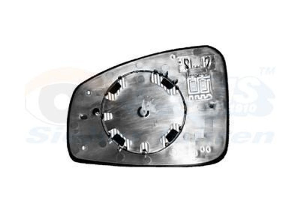 Van Wezel Außenspiegelglas rechts für Renault Megane