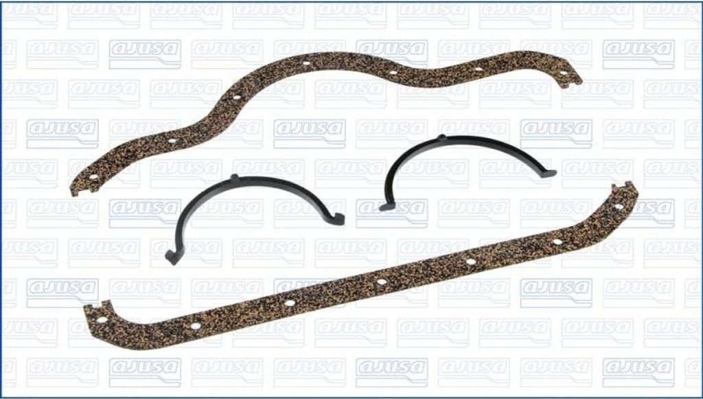 AJUSA Dichtungssatz Ölwanne 59001600 für RENAULT 4 (112) 37,644g