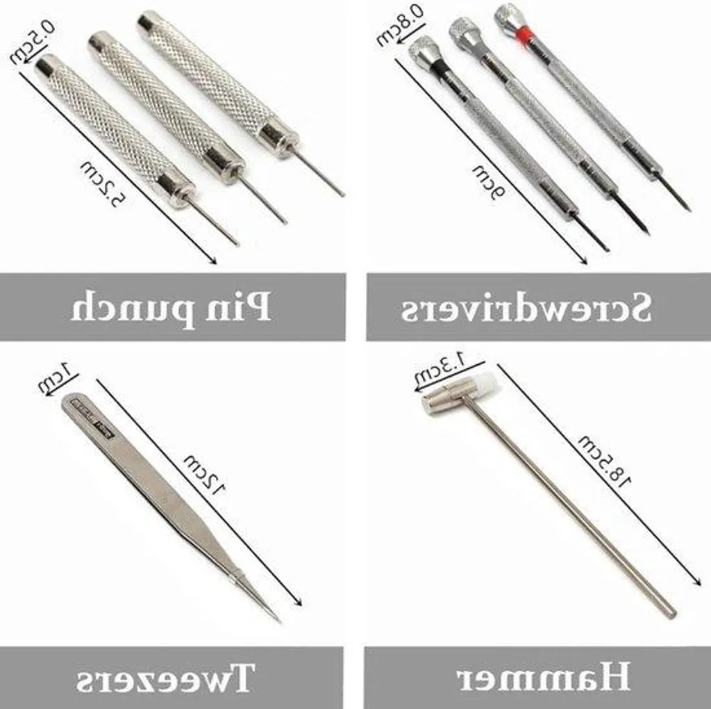 Kit pour changer pile de montre et entretenir stylo plume 147 pièces