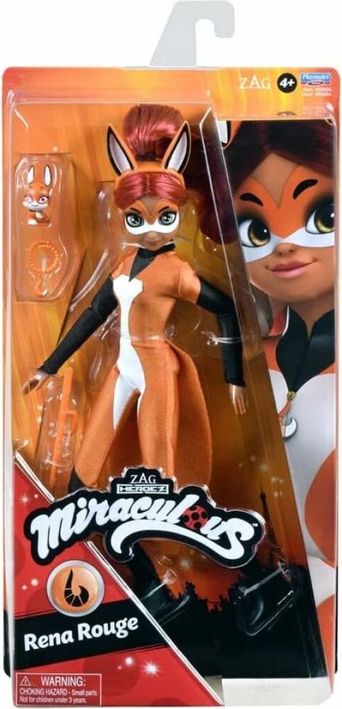 Bandai Miraculous Rena Rouge Puppe 26cm mit Zubehör Produktbild 