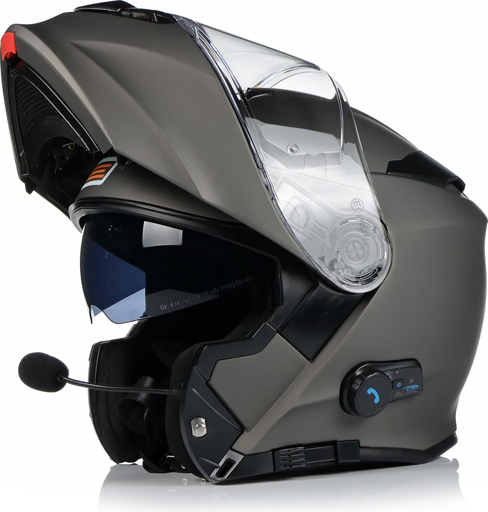 Casque moto rabattable anti-éblouissement avec Bluetooth ORIGINE DELTA