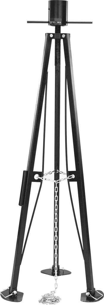 SucceBuy 5th Wheel Tripod Stabilisator, 5000 lbs Tragkraft, einstellbare 35"-57" Höhe RV Schwanenhals Wagenheber für Fifth-Wheel Anhänger, RVs, ...