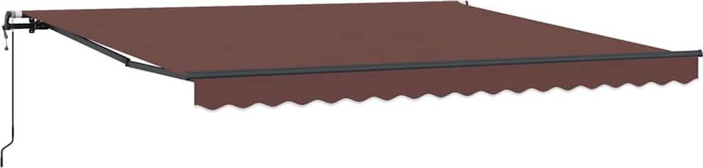 vidaXL Automatic Manual Brown 400x300 cm Obrázok produktu 