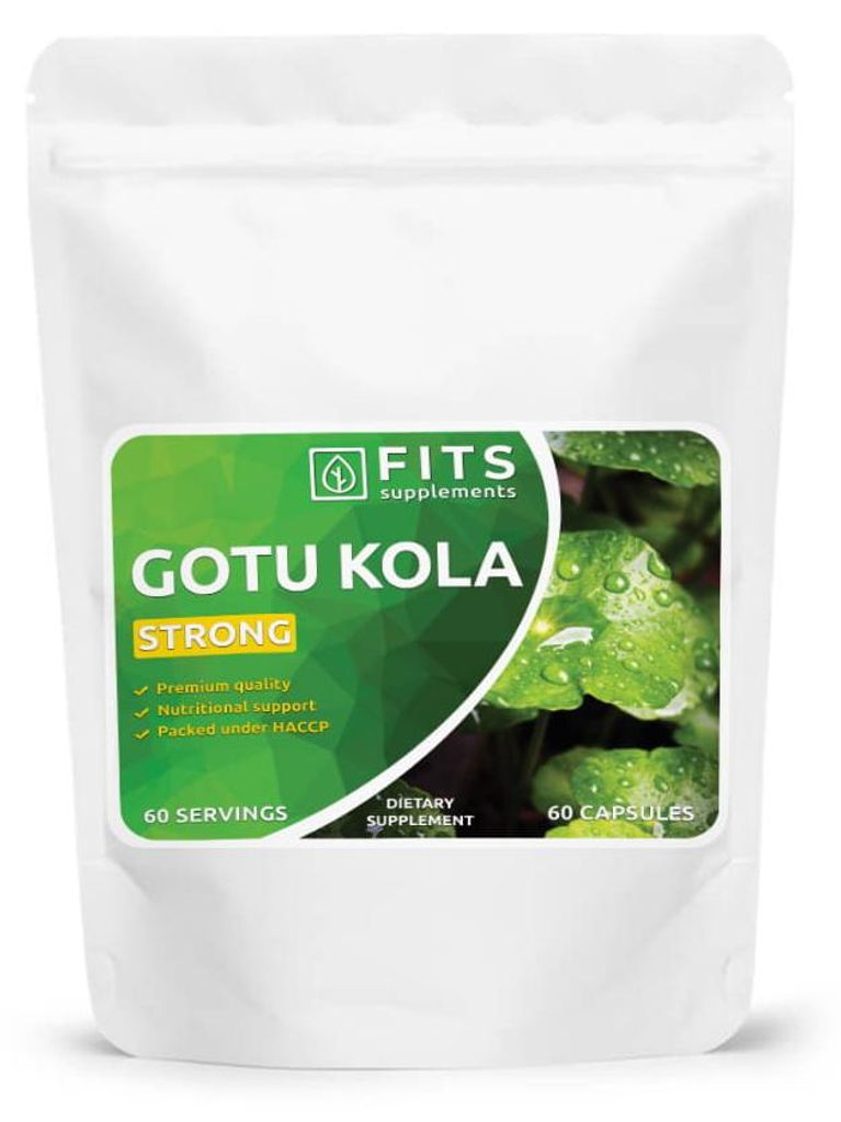 Gotu Kola Strong 1000 mg, 60 tobolek Obrázek produktu 