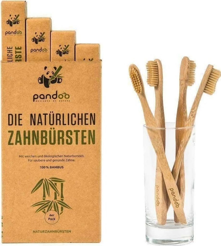 pandoo POBTB04 4 pandoo Zahnbürsten Obrázok produktu 