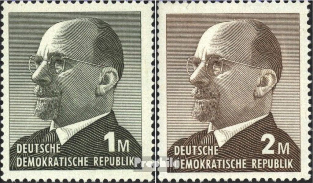 Briefmarken DDR 1969 Mi 1481-1482 (kompl.Ausg.) gestempelt Produktbild 