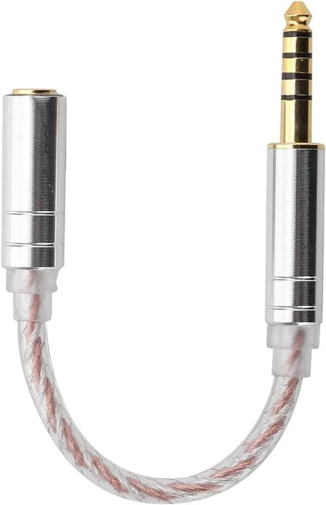 Adaptateur Audio Symétrique 4,4 mm vers 2,5 mm - Câble Court 14 cm