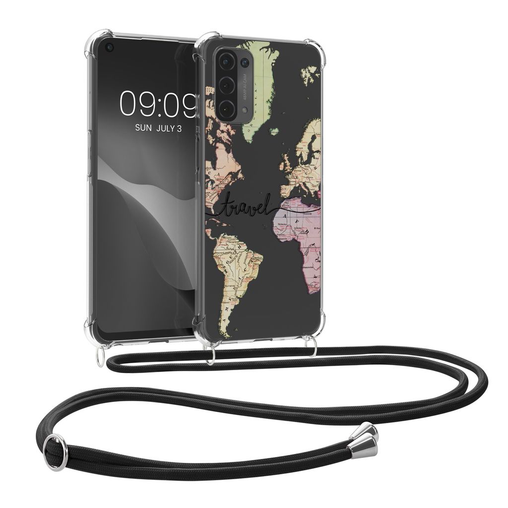 Kwmobile Slim Case Für Oppo A74 5G / A54 5G – Schwarze Silikon-Hülle, Matt, Schlank & Griffig