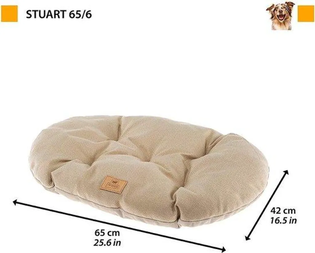 Panier pour animaux domestiques lavable et réversible format 65x60cm