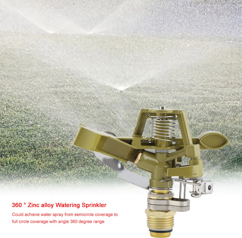 Miglior Irrigatore Giardino 360° Zinco: Risparmio e Durata Garantita