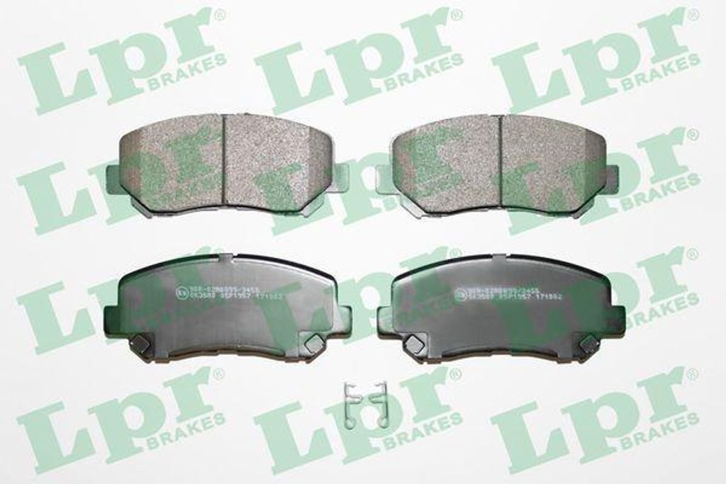 LPR 05P1957 Bremsbelagsatz, Scheibenbremse OE 68225170AE kompatibel mit Cherokee