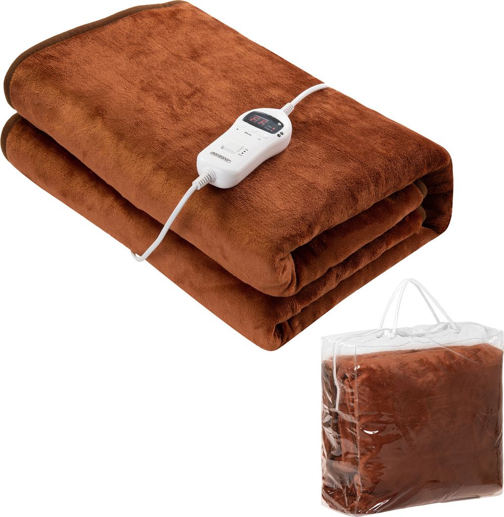 MONZANA® Heizdecke 180x130cm 10 Heizstufen Timer Produktbild