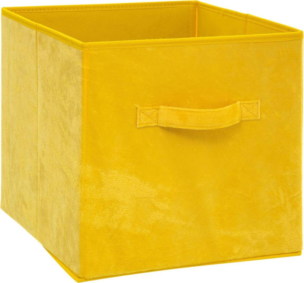Contenitore, velluto, verde, 31 cm Immagine del prodotto 