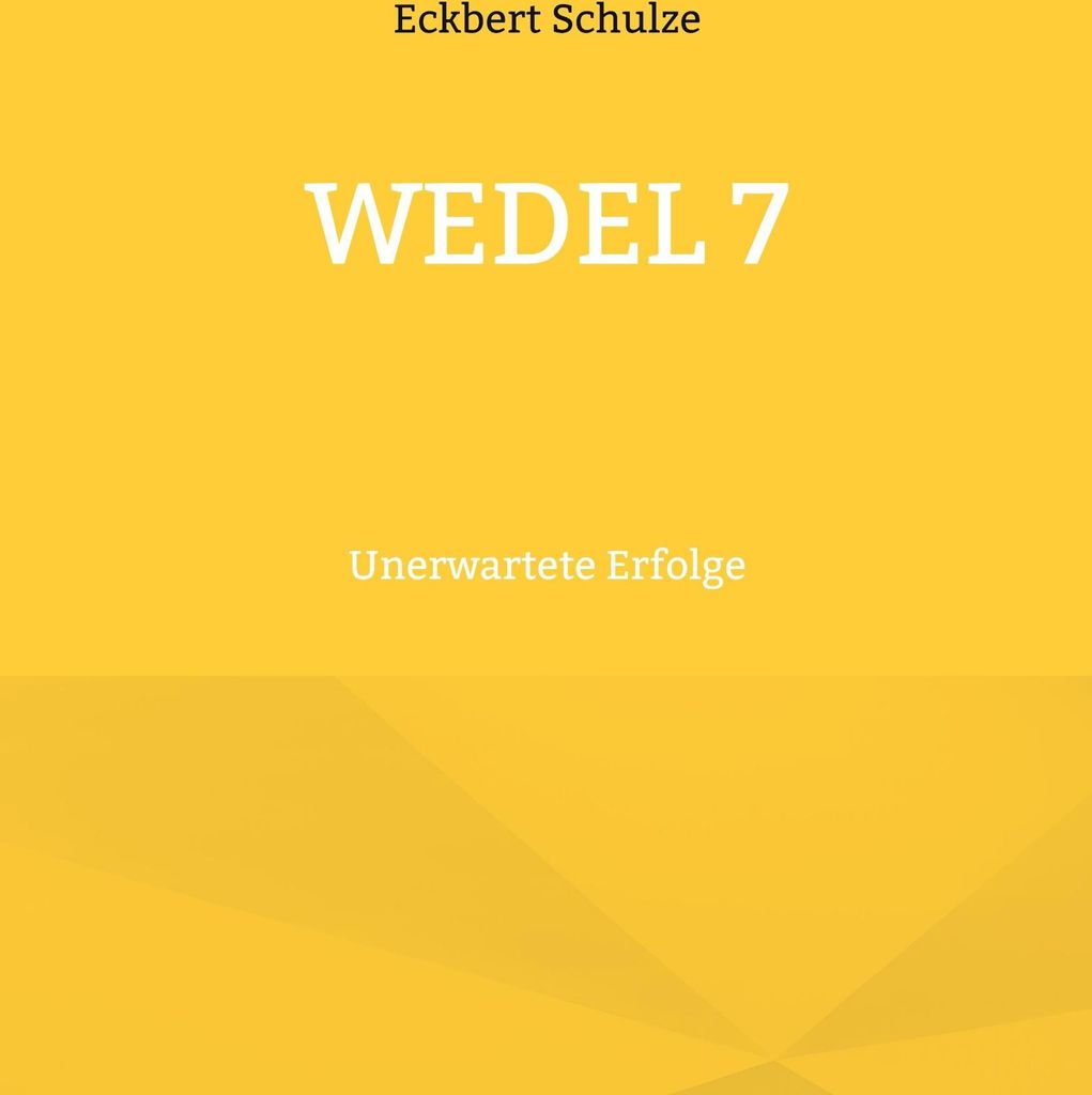 Wedel 7, Deutsch, Taschenbuch, 456 Seiten