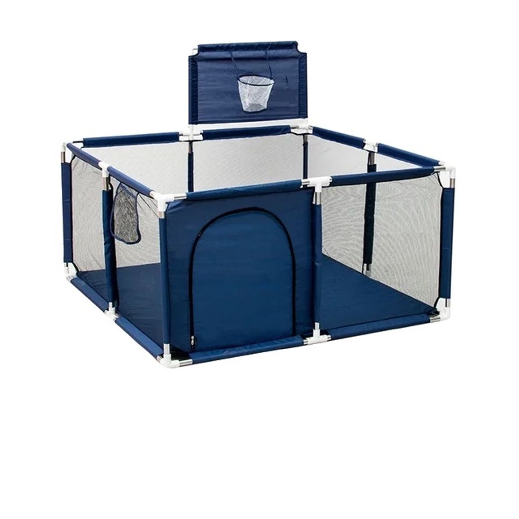 Spielplatz, Robuste Konstruktion, Vielseitiges Design, Blau-S